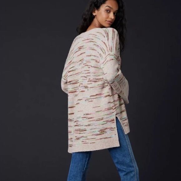 NWT Anthropologie Space Dyed Open Front Cardigan - Picture 9 of 9